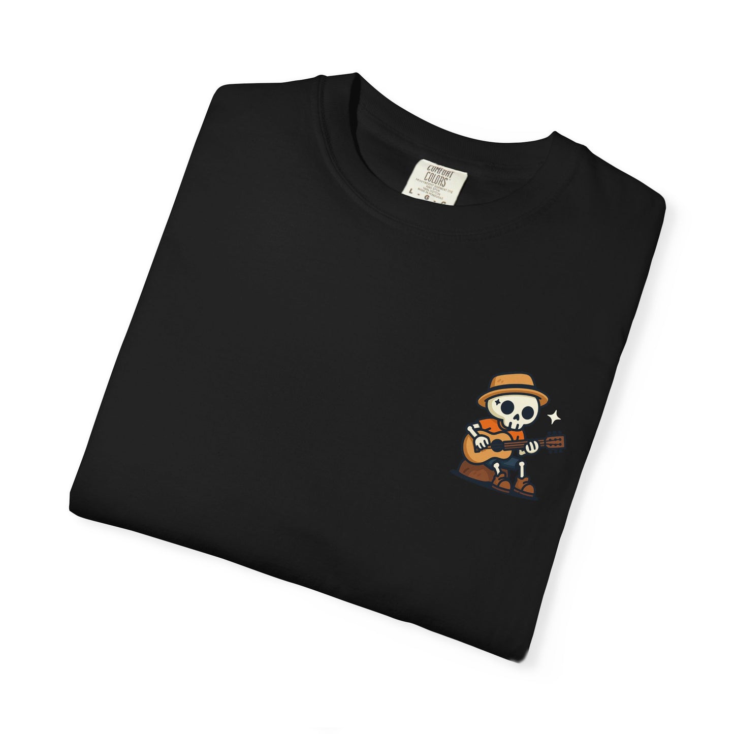 Gino The Guitar Player Black Tee