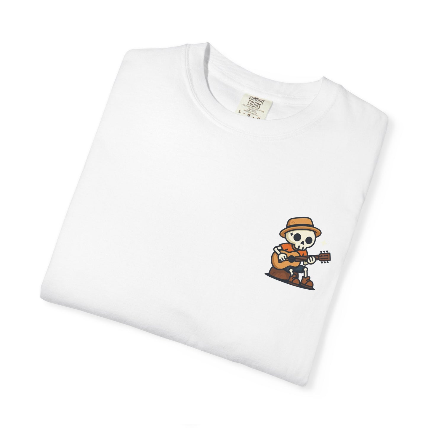 Gino The Guitar Player White Tee