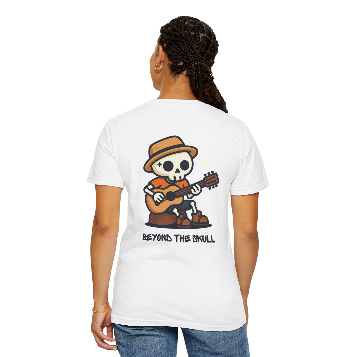 Gino The Guitar Player White Tee