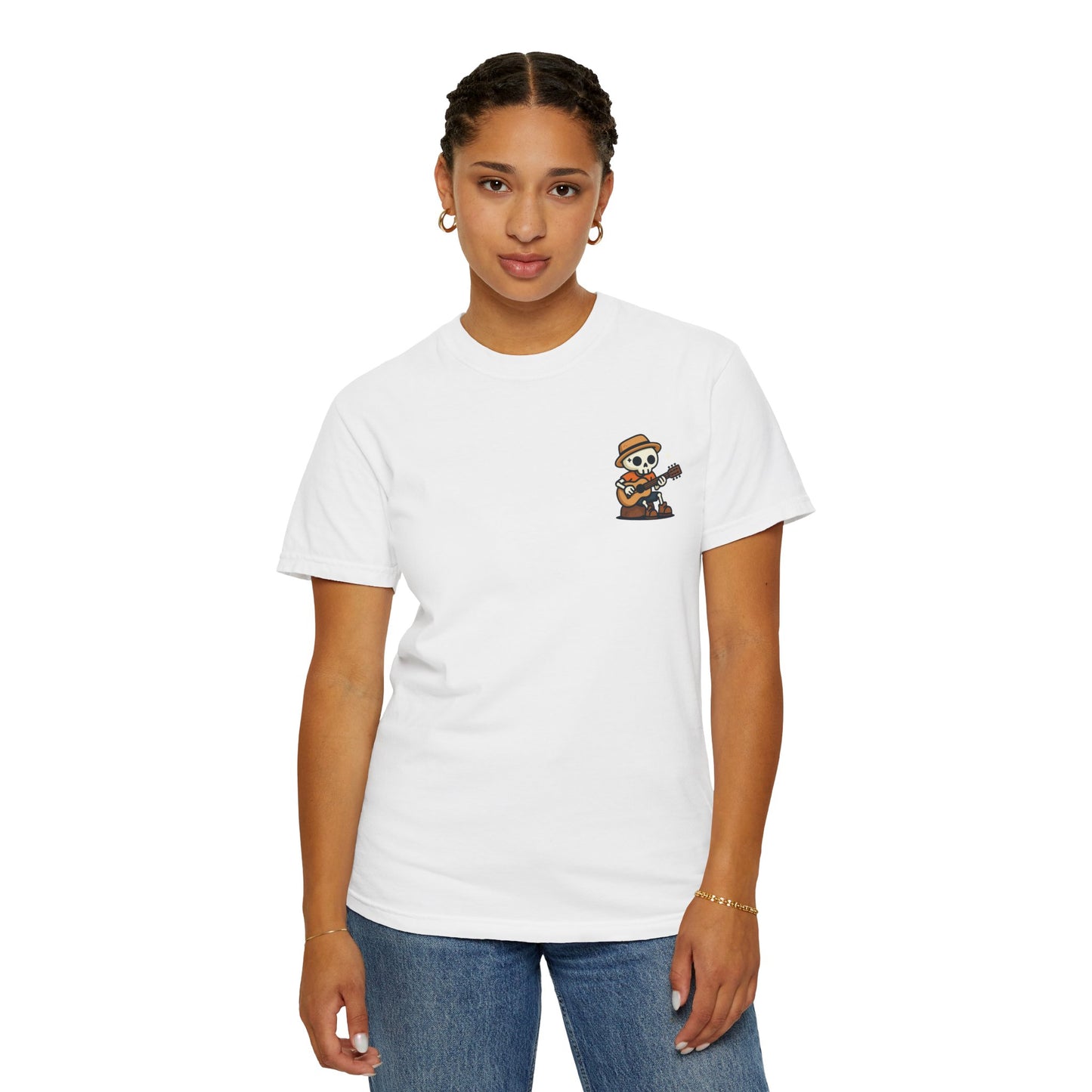 Gino The Guitar Player White Tee