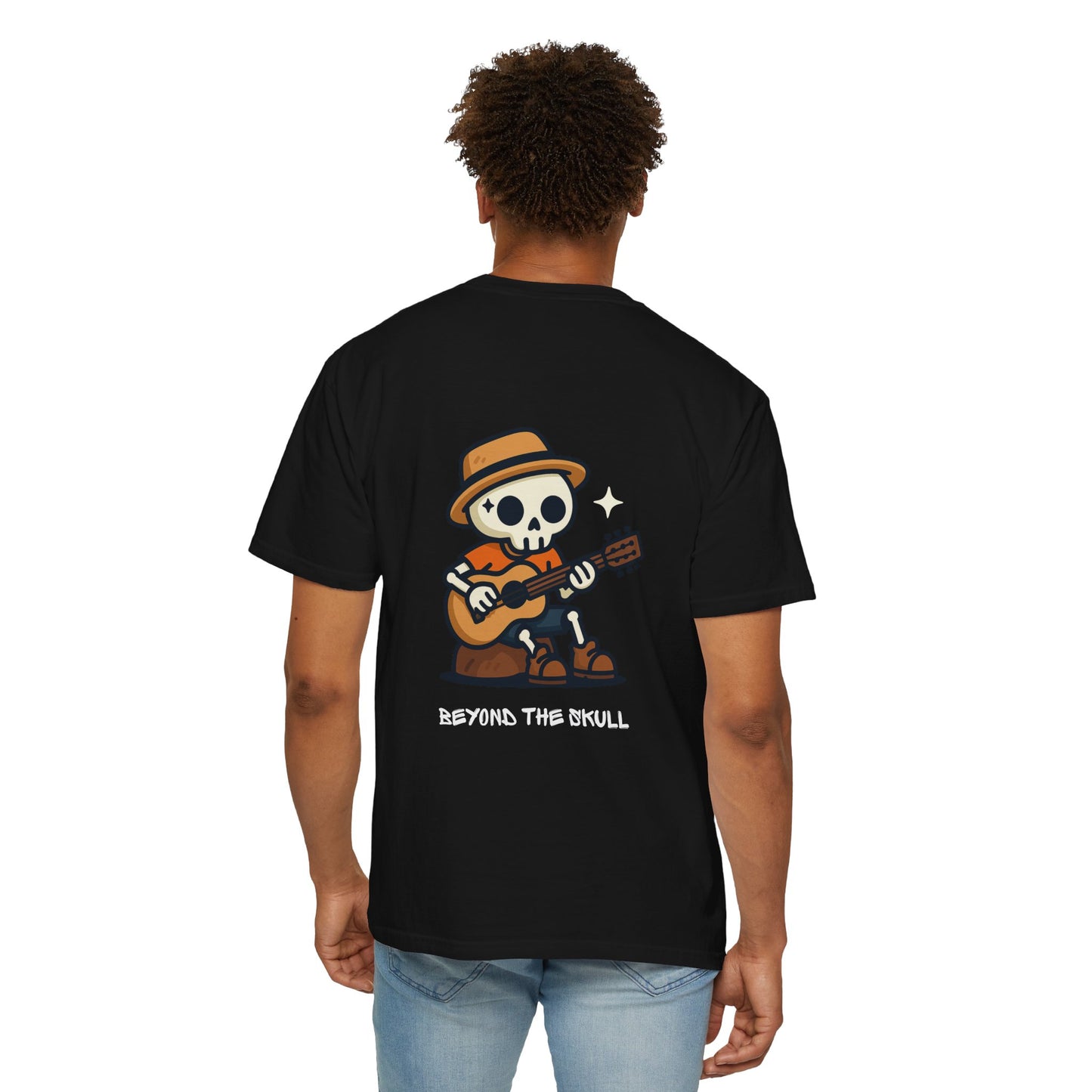 Gino The Guitar Player Black Tee