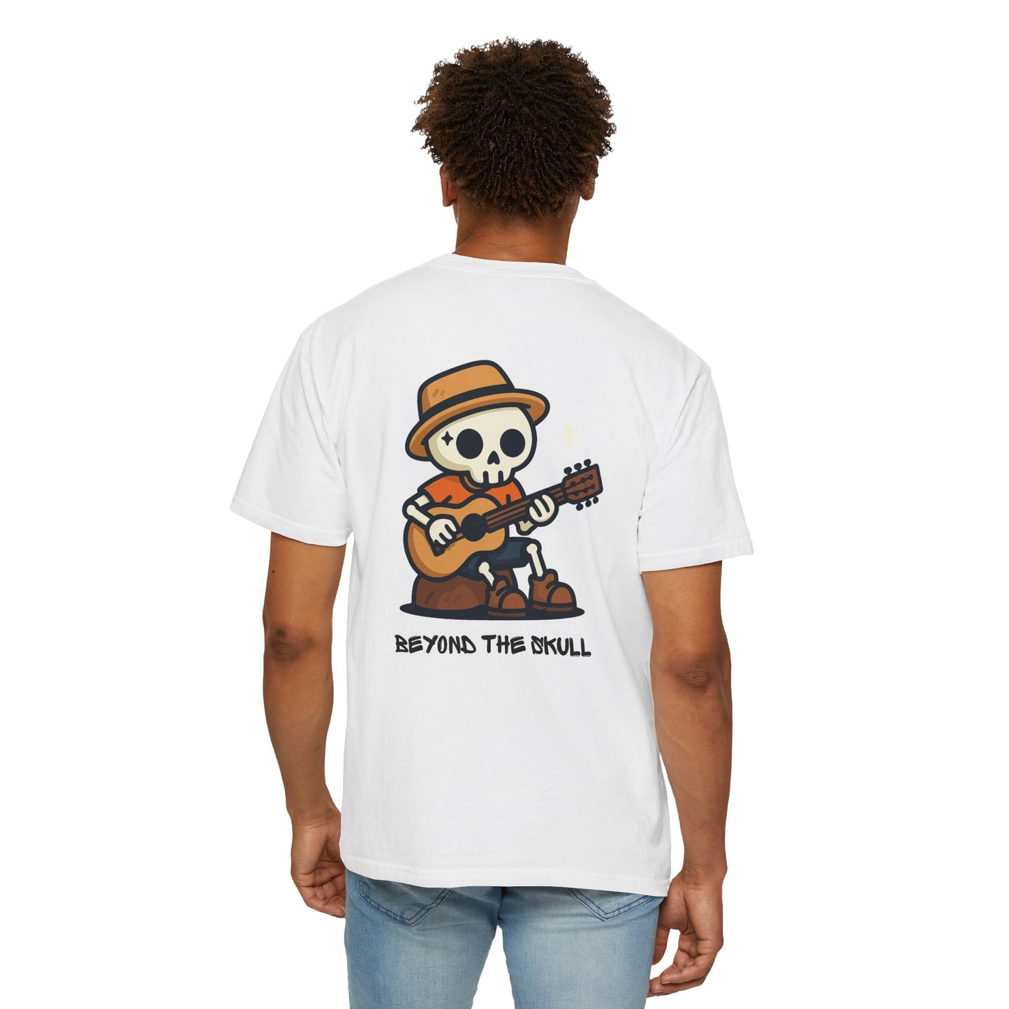 Gino The Guitar Player White Tee