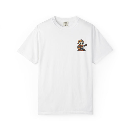 Gino The Guitar Player White Tee