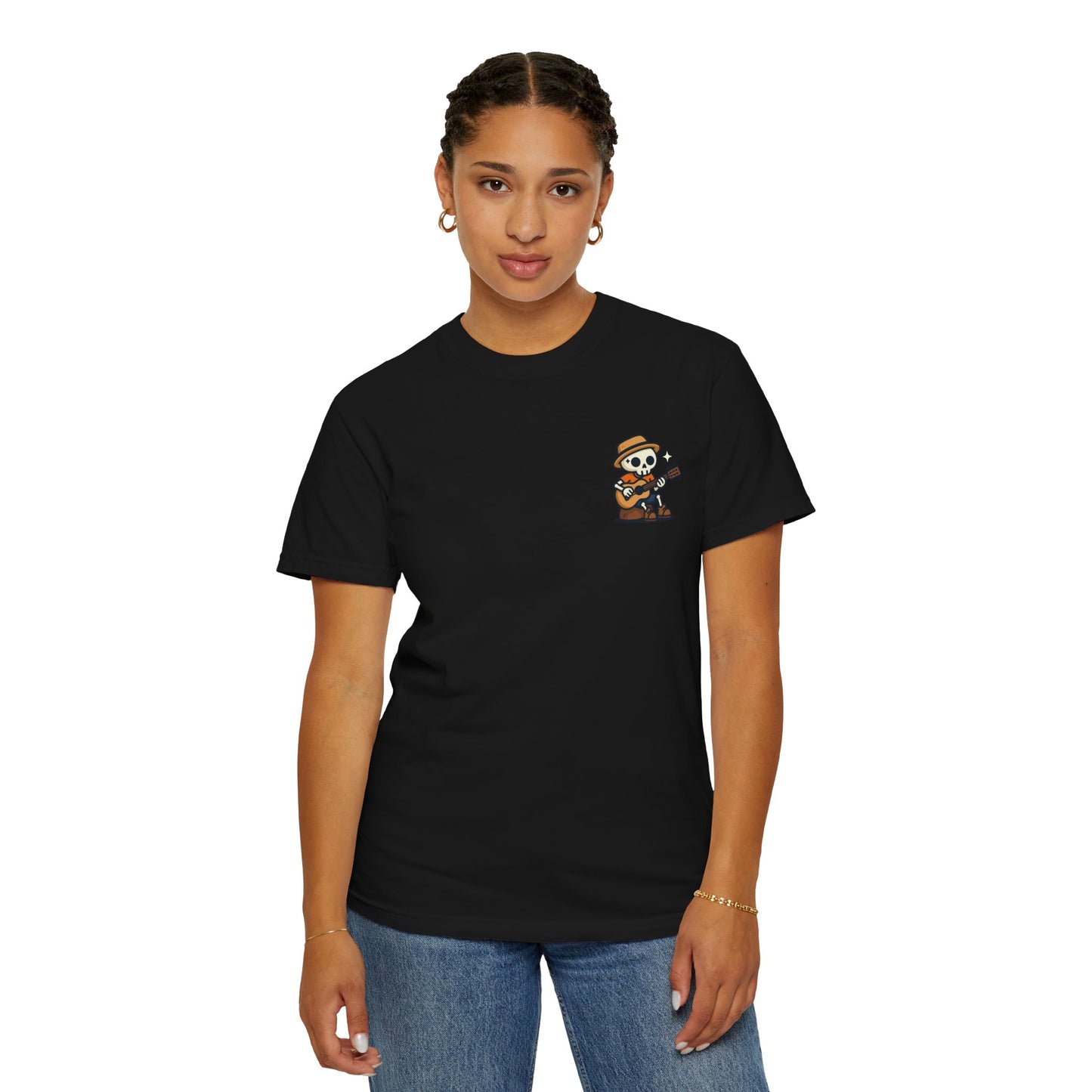 Gino The Guitar Player Black Tee