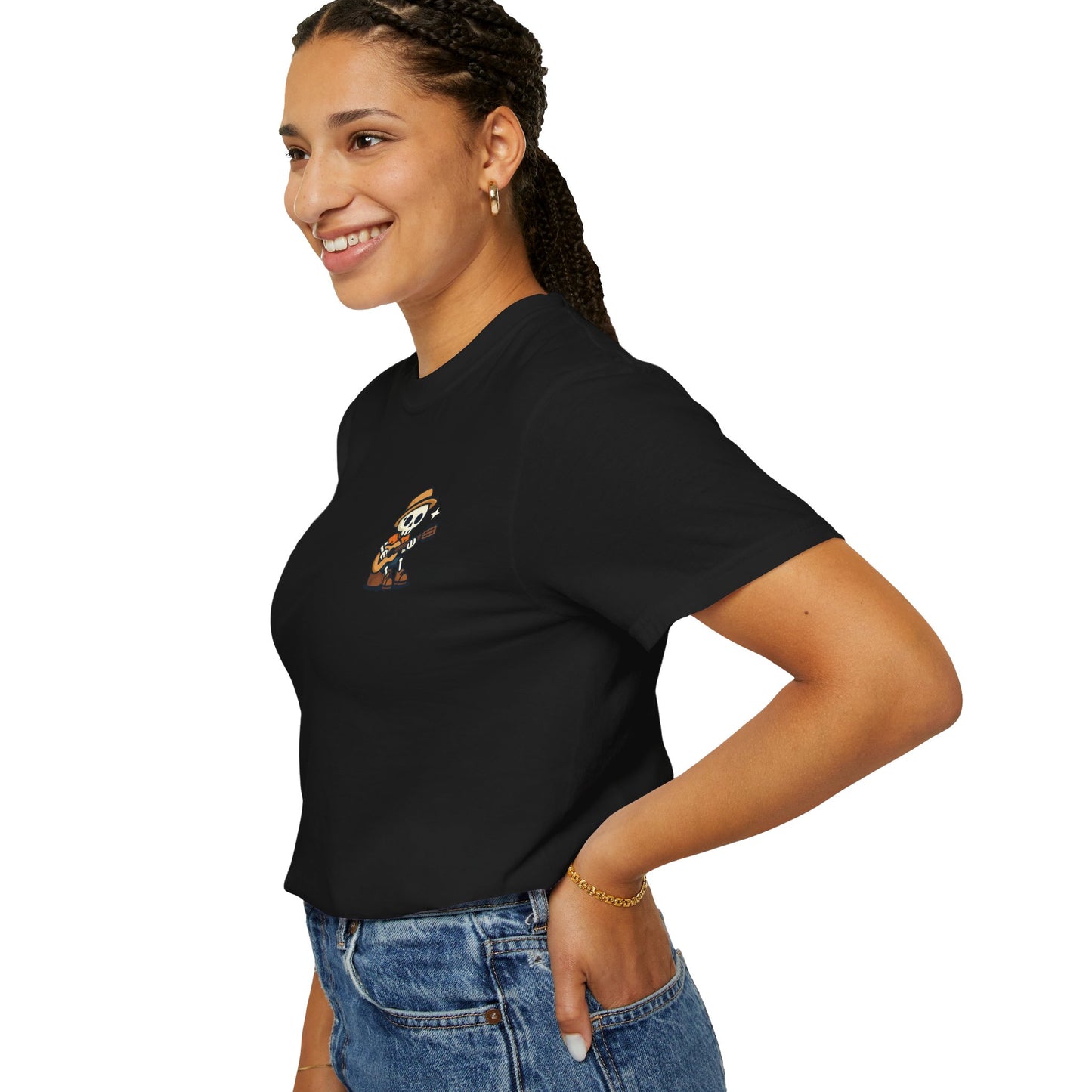 Gino The Guitar Player Black Tee